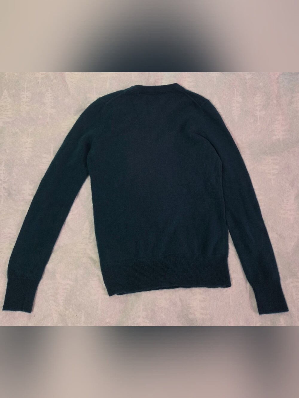 Theory Teal $325 Cashmere Kaylenna Sweater Size S - Picture 5 of 8